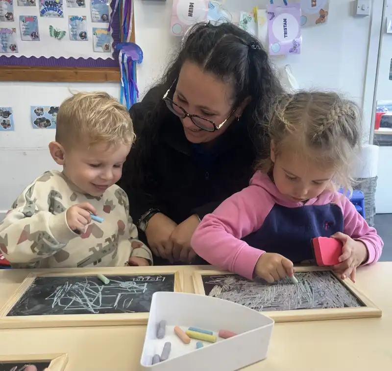 Butterfly - Chalking