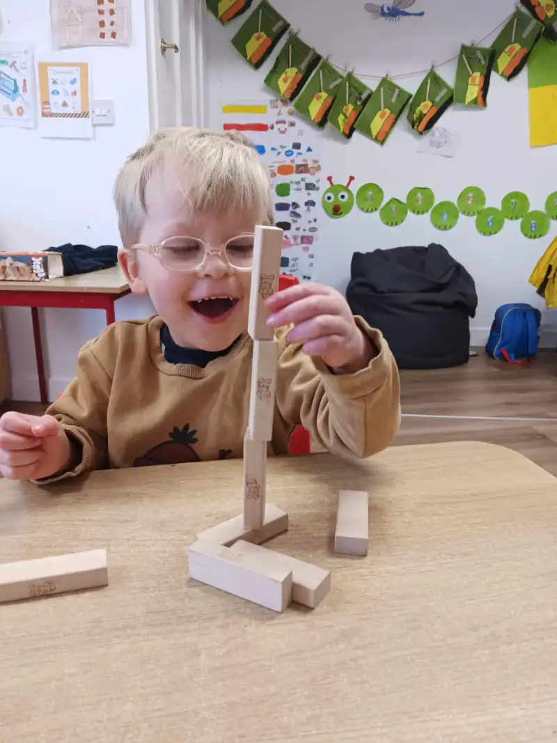 Dragonfly - Boy with Blocks