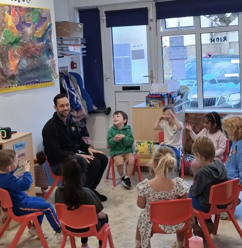 Home Page - Circle time photo